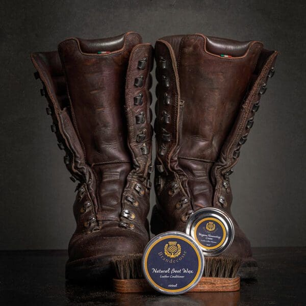 Leather Boot Care - Cleaning